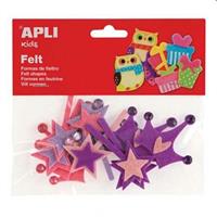 APLI GOMMA EVA FORMINE IN FELTRO PRINCIPESSA DA 12 A013786