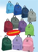 ZAINO SCUOLA BASIC 43X30X15 COL. UNITI ASS. 5495-AS