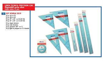 KIT SCUOLA CIAC PRECISION 230PZ C OMAGGIO 6909 022