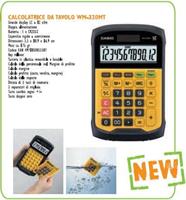 CALCOLATRICE DA TAVOLO CASIO  WM-320MT LAVABILE 12 CIFRE