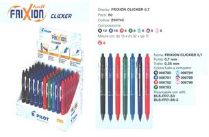 PENNA PILOT CANCELLABILE FRIXION CLICKER 0,7 60PZ Z99740 0480