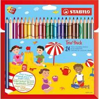 PASTELLI STABILO JUMBO TRIO DA 24 + TEMPERINO NEW 203/2-24 0377