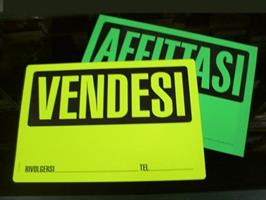 CARTELLO 23X32 VENDESI CF25 10967