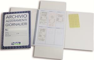 DU1820AZT00 CARTELLA ARCHIVIO AZZERAMENTI GIORNALIERI