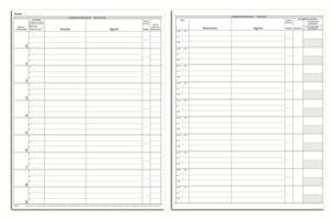 DU1380L0000 RG CORRISPONDENZA 200PG ARRIV/PART 31x24,5