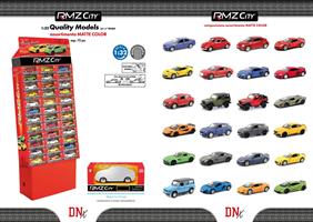 RMZ CITY MODELLINI AUTO 1:32 EXPO DA 72PZ DAL NEGRO 095684