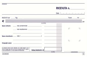 DU161383300 RICEVUTA CONDOMINIO C/AVVISO