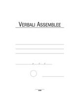 DU135500000 RG VERBALI ASSEMBLEE 96PG