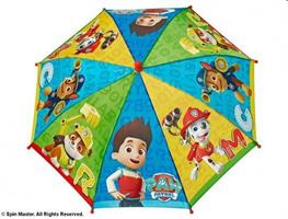 OMBRELLO LUNGO PAW PATROL MAN. 38CM C/AP.SICUREZZA 75115