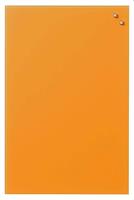LAVAGNA MAGNETICA IN VETRO 40X60 ARANCIO GB10530