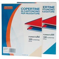 COPERTINA PER RILEGARE 230GR A4 BIANCO CF100 38NIK010