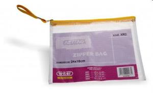 BUSTA PVC 23X12 ZIP TRASP/RETE WILER DA 12 XR1