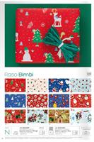 CARTA REGALO NATALE PIEGATA 70X100 CF100 R4416NAT