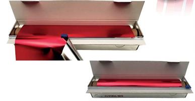 ROTOLO PPL METAL 70X50 35MY ORO SCATOLA CON TAGLIERINA CB407G