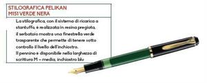 PELIKAN PENNA STILOGRAFICA M15 VERDE/NERA 0PF906941