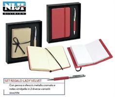 NIJI SET REGALO LADY VELVET SFERA E NOTES 2 ASS. 60994