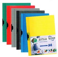 CARTELLA PLASTICA C/CLIP CIAC NERO 5PZ 6504/N