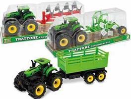 TRATTORE CON RIMORCHIO A FRIZIONE 36X12 TEOREMA 68621
