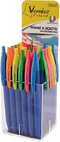PENNA VERNICE FRESCA SFERA A SCATTO BLU DA 25 5110/B 176