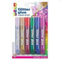 GLITTER COLL CWR 10,5ML 6TUBETTI COL.ASSORTITI 05882