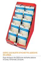 ETICHETTE ADESIVE IN LINEA EXPO 250 BUSTINE 12629 0575
