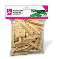 MEZZE MOLLETTE IN LEGNO 72 MM DA 100 CWR 1719