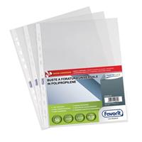 BUSTA 4 FORI TRASPAREN 22X30 BUCCIA SUPERIOR CF50 100460122 0064