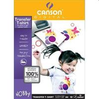 TRANSFERT T-SHIRT A4 10FG 140GR CANSON