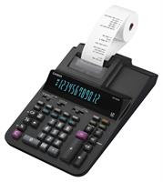 CALCOLATRICE DA TAVOLO CASIO SCRIVENTE DR-200R-BK-E-EC 12CIFRE