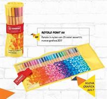 PENNA STABILO POINT 88 FINELINER ROTOLO DA 25 8825/02