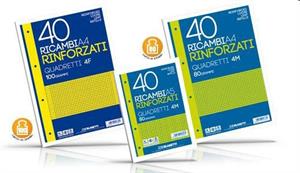 RICAMBI B RINFORZATI 80GR A4 40FF BLASETTI 2337