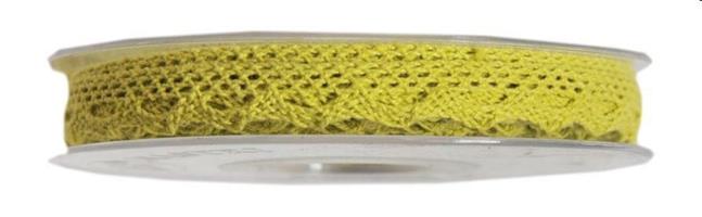 NASTRO MERLETTO 10MM X10 MT LIME PIOVACCARI 2483P 28