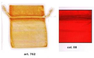 SACCHETTO ORGANZA 9X12 ROSSO PIOVACCARI CF10 762 08