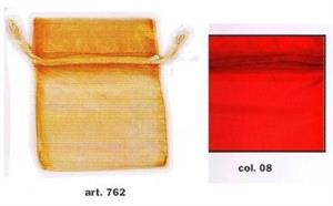 SACCHETTO ORGANZA 9X12 ROSSO PIOVACCARI CF10 762 08