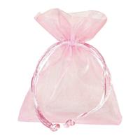 SACCHETTO ORGANZA 7,5X10 ROSA CF10 PIOVACCARI 761 03