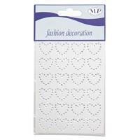 STICKERS CUORI DIAMANTI MM 20 24PZ PIOVACCARI T032