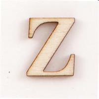 STICKERS LETTERE IN LEGNO Z 16PZ 10X10 PIOVACCARI T067 Z