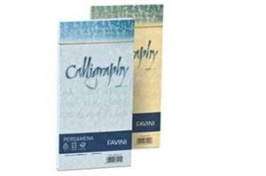 CALLIGRAPHY BUSTE PERGAMENA 12X18 BIANCO PZ25