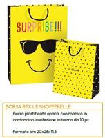 SHOPPERS MANICO CORDONCINO 20x26x11,5 SHOPPERELLE SURPRISE