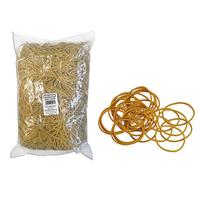 ELASTICI GOMMA 60MM 1KG GIALLO 20175 20176(E060) 0739