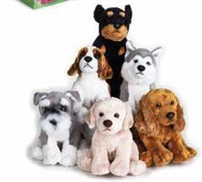 PELUCHE CUCCIOLI CANI C/VOCE H.17CM ASS 742232