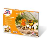 FIMO KIDS SET PASTA PER MODELLARE LEONE E TIGRE 8033 07