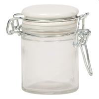 VASETTO IN VETRO 4,5X4,5X6,20 PIOVACCARI TAPPO CERAM. 2481P