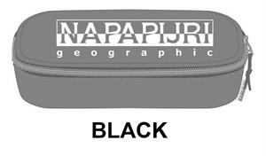 NAPAPIJRI HAPPY PENCIL CASE RE ORGANIZER 3 BLACK NP0A4GGN0411