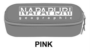 NAPAPIJRI HAPPY PENCIL CASE RE ORGANIZER 3 PINK TEAR P1D