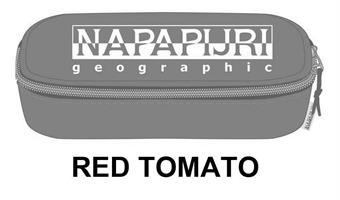 NAPAPIJRI HAPPY PENCIL CASE RE ORGANIZER 3 RED TOMATO R1A