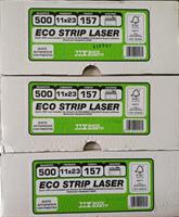 BUSTA BIANCA 11X23 LASER C/FINESTRA 0157