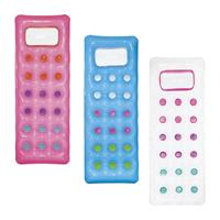 MATERASSINO 18 FORI 188x71CM C/FINESTRA COL ASS BESTWAY 43040-7