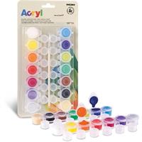 COLORI ACRILICI CMP FINI 4,5ML 14PZ BL C/PENNELLO 161TA14BL