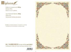 PERGAMENA KARTOS DIPLOMA 21X29 160GR PZ10 14-6000